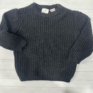 Zara kids knit sweater grey